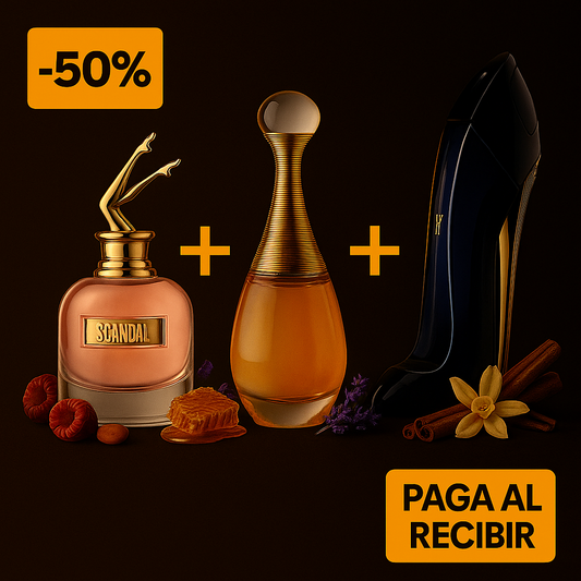 Escandal Absolu + Good Girl + J'Adore L'Or Dior